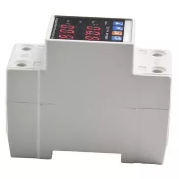 Реле защиты от перенапряжения и пониженного напряжения с регулируемым током и дисплеем DIN 80A