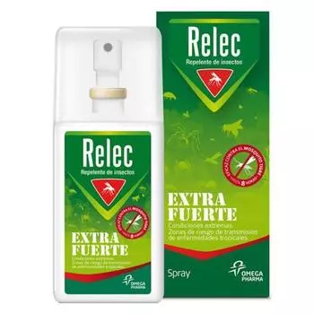 Relec Repelente De Insectos Extra Fuerte 75мл