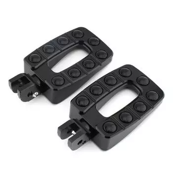 Reliable Nonslip Rubber Footrests For Ducati Multistrada 400 800 1100 Long Use Lasting Black Pedals