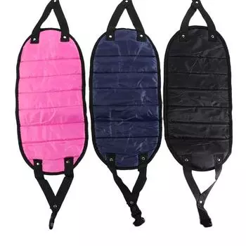 Relieve Leg Fatigue Foot Mats Resting Hammock Portable Footrest Office Foot Rest Pad Foot Hammock розовый