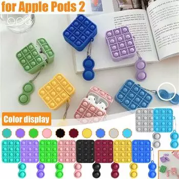 Reliver Stress Toys Push It Bubble Case Чехол для наушников для Airpods2