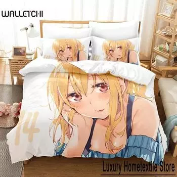 Remake Our Life Bedding Set Single Twin Full Queen King Size Bed Set Adult Kid Bedroom Duvet cover Sets 3D Anime Bed Sheet Set 70x133cm 2pcs