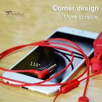 Remax 510 Проводные наушники Эргономичные силиконовые наушники-вкладыши Mega Bass TPE для звонков серебряный серый