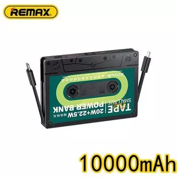 REMAX Лента нового продукта поставляется с блоком питания для мобильных устройств Treasure PD20W с функцией быстрой зарядки Treasure 10000 мАч