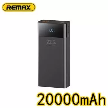 REMAX PD20W Fast Charge Charging Treasure 20000 мАч Зарядка большой емкости. Номер сокровища показывает мобильный источник питания