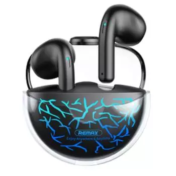 Remax Tws Беспроводные Bluetooth-совместимые наушники Стерео игровая гарнитура с низкой задержкой и красочным световым эффектом