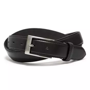 Ремень 0060123 Сделано в Японии Деловой повседневный формальный из натуральной коровьей кожи Брендовый подарок Подарок джентльмену Черный [Takeokikuchi] Мужской Мужской [01]