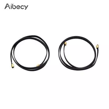 Ремень Aibecy Ender3 2GT, ширина ремня ГРМ 6 мм, ось Y 743 мм + ось X 786 мм для 3D-принтера Ender3 чёрный