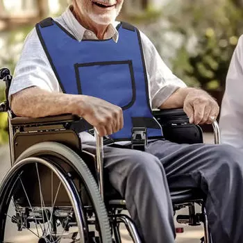 Ремень безопасности для инвалидной коляски для пожилых людей, инвалидов, моющийся, нескользящий, шлейка