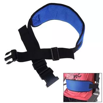 Ремень безопасности для инвалидной коляски, ремни безопасности, регулируемая передняя защелка, пряжка 1.5MM