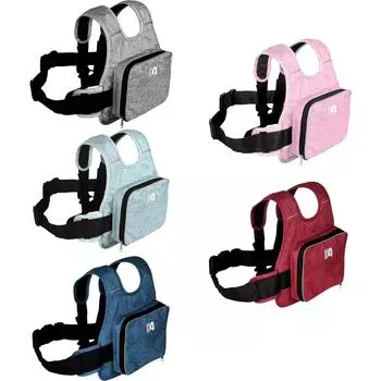 Ремень безопасности Ремень безопасности Регулируемый ремень безопасности серый