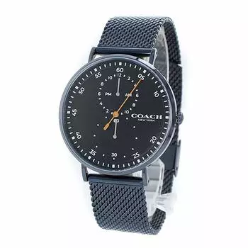 Ремень COACH Charles J Black Navy Mesh 14602478 Часы [Coach] Мужские [Товар]