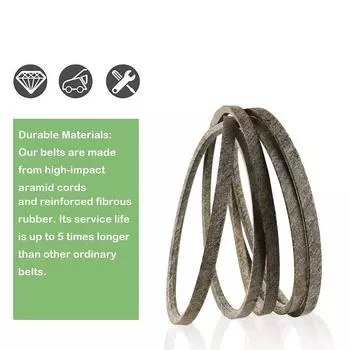 Ремень деки для John Deere L120 L130 D140 LA145 GX21833 GX20571 (1/2 дюйма х 141 дюйм)