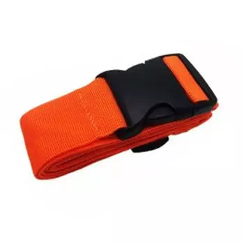 Ремень для багажа Чемодан Багажный ремень Дорожная сумка Ремень с пряжкой Регулируемый багажный ремень с быстросъемной пластиковой пряжкой 1 оранжевый