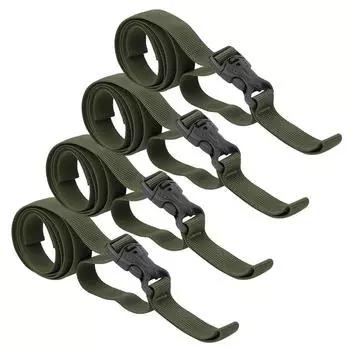 Ремень для багажа для палатки на открытом воздухе, двойная пряжка безопасности, ремень для упаковки багажа, фиксированная веревка для чемодана