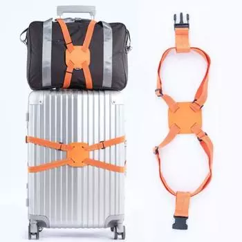 Ремень для багажа Yousheng, эластичный ремень для дорожного чемодана со светоотражающей полосой, регулируемая багажная лента, сумка-банджи для дорожных аксессуаров