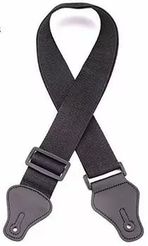 Ремень для бас-гитары Heavy Duty [RocksoN] 2-х компонентный (1 кусок) чёрный