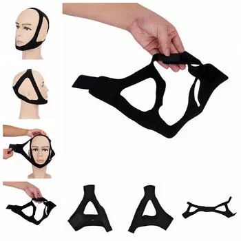 Ремень для борьбы с храпом и апноэ во сне, поддерживающий подбородок, поддерживающий подбородок