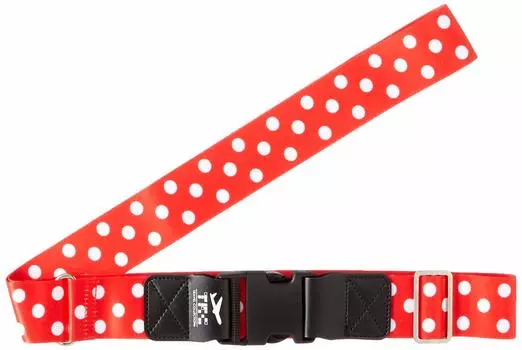 Ремень для чемодана TRC7047 189 см Dot [Travel Collection] 0,16 кг Красный/Белый