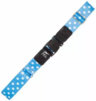 Ремень для чемодана TRC7047 189 см Dot Sky [Travel Collection] 0,16 кг Синий/Белый