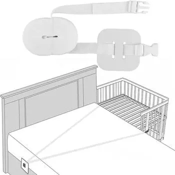 Ремень для детской кроватки, противоскользящий, для детской кроватки, неподвижный фиксированный ремень для детской кроватки, ремень безопасности для детской кроватки, аксессуары для детской безопасности