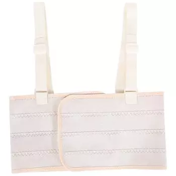 Ремень для фиксации перелома ребер, регулируемый поддерживающий бандаж для груди, дышащий поясничный протектор, пояс XL XL