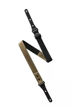 Ремень для гитары Basiner COMPACT STRAP 2WAYGRIP Конструкция замка ремня Высокопрочная фирменная ткань COMPACT STRAP 2W Relic Khaki []