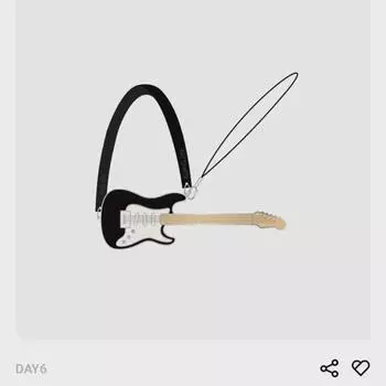 Ремень для гитары Day6 Sungjin