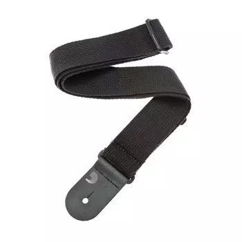 Ремень для гитары, хлопок, ремень для гитары 50CT00, черный D Addario [] чёрный
