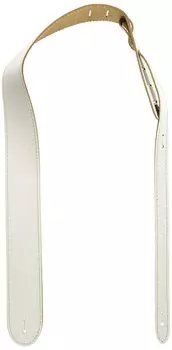 Ремень для гитары Live Line из кожи Live Line, стандартный, прошитый, LM45WHT, белый белый