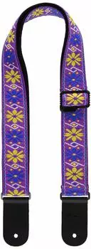 Ремень для гитары Maurice, фиолетовый MS2000, фиолетовый фиолетовый
