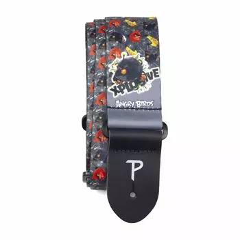 Ремень для гитары Perri s 2 с официальной лицензией Angry Birds Design