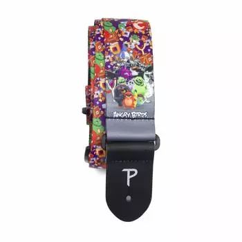 Ремень для гитары Perri s 2 с официальной лицензией Angry Birds Design