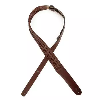Ремень для гитары Planet Waves by Planet Waves Madison Collection, плетеный кожаный ремень для гитары L25S1501 коричневый D Addario []