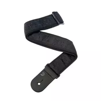Ремень для гитары, плетеный, 50B01, черный атлас D Addario []