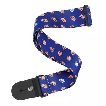 Ремень для гитары, плетеный ремень P20W1502 Paisley Critters D Addario []