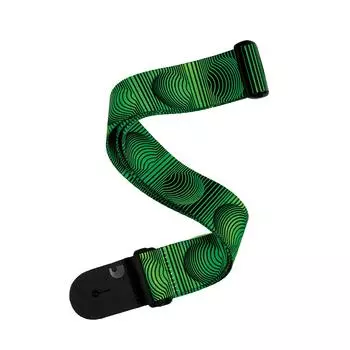 Ремень для гитары, плетеный ремень P20W1506 Optical Orbs D Addario