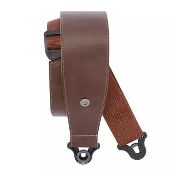 Ремень для гитары с замком Strap Lock Structure Comfort Leather Auto Lock Guitar Strap Brown 30BAL02 [D Addario] []