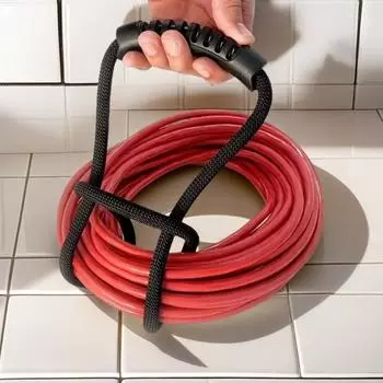 Ремень для хранения Прочный шнур с липучкой Ремень для переноски, вешалка и органайзер с ручкой для шлангов для бассейна Садовые шланги Кабели 60cm