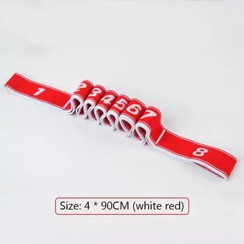 Ремень для йоги, эластичный ремень из полиэстера и латекса для латинских танцев, растяжка, йога, пилатес, тренажерный зал, фитнес, упражнения, эспандеры