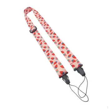 Ремень для камеры детский портативный шейный ремень подвесной универсальный для держателя удостоверения личности имя розовый