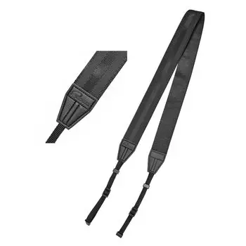 Ремень для камеры SLR Glide, плечевой ремень для зеркальной камеры, шейный, диагональный, регулируемая длина, черный [ETSUMI] VE-2514 чёрный