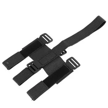 Ремень для крепления Bluetooth-динамика, эластичная веревка для фиксации бутылки в горах Black