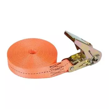 Ремень для крепления грузовика, нейлоновый трос с храповым механизмом, автомобильные аксессуары оранжевый