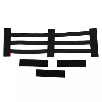 Ремень для органайзера багажника автомобиля, нейлоновый эластичный, надежный, стяжной ремень, ремень для багажа, кемпинга, спорта Adjustable S 45 X 20cm / 17.72 X 7.87in