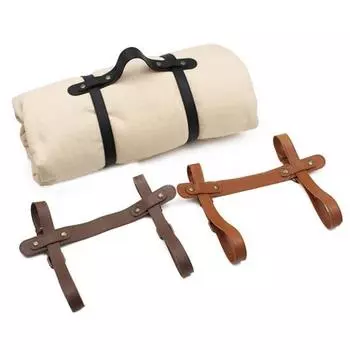 Ремень для переноски коврика для йоги, регулируемый износостойкий универсальный портативный коврик для йоги, толстый ремень, ремень для транспортировки коричневый