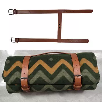 Ремень для переноски одеяла для пикника с ручкой для домашних фестивалей на открытом воздухе