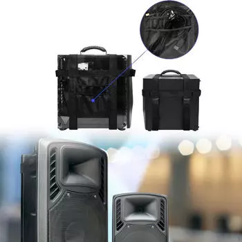 Ремень для переноски ПК с ремешком Tower с резиновыми ручками и карманами для настольной мыши с кабелем