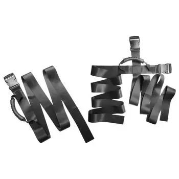 Ремень для переноски с ручкой для перемещения и подъема тяжелых грузов Портативный ремень для крепления багажа, продуктов, тяжелых коробок, кейсов