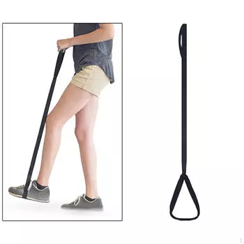 Ремень для подъема ног, петля для ног, портативный многоцелевой тренировочный пояс для ходьбы, помощь